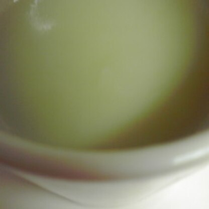 濃いめの緑茶で作りました＾＾砂糖多めに入れて美味しくいただきました＾＾ごちそうさまです＾＾